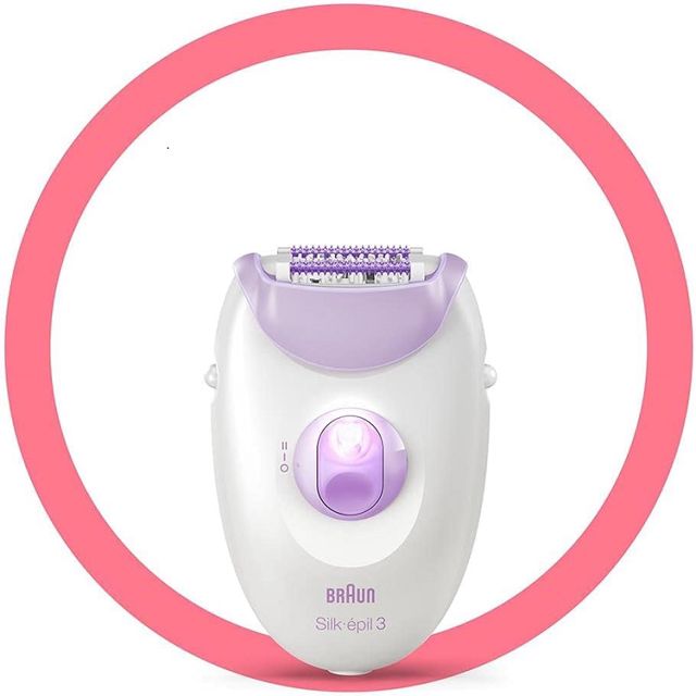 Braun epilateur silk-épil 3 SE3-170 blanc/violet