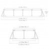 Intex piscine avec pompe 4.5x2.2x0.84m 28274