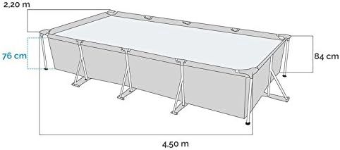 Intex piscine avec pompe 4.5x2.2x0.84m 28274