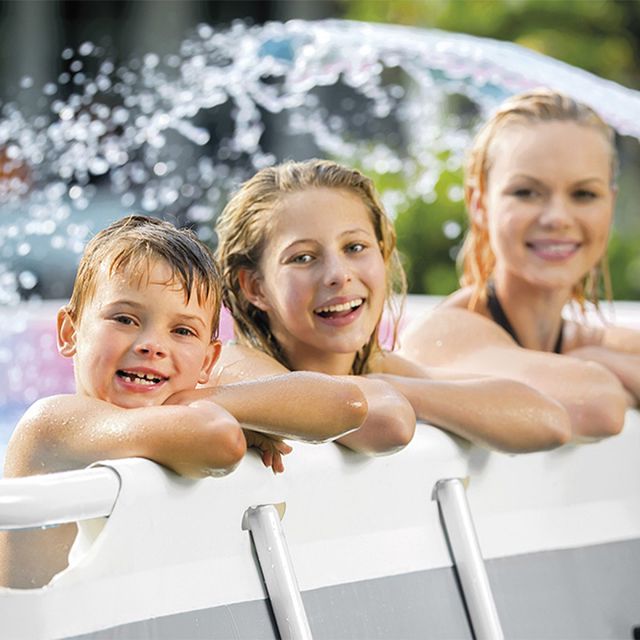 intex piscine avec filtre et échelle 3x1.75x0.80m 26784
