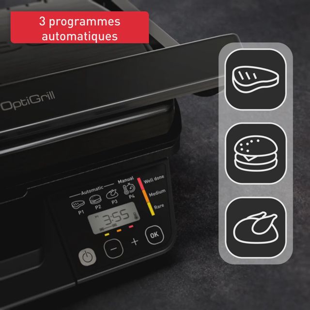 Tefal panineuse barbecues planchas et grils GC7P0810