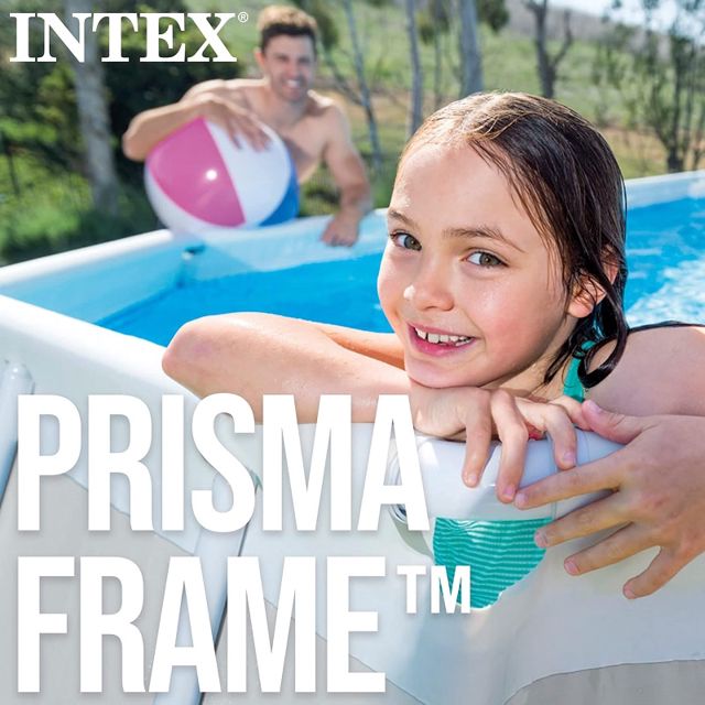 Intex piscine avec échell et pompe 4x2x1m 26790