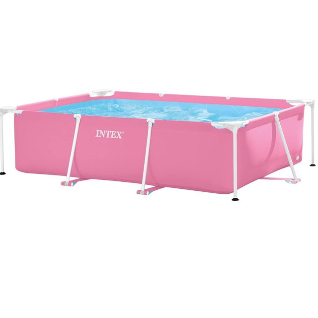 Intex piscine rose 220X150X60cm 28266np