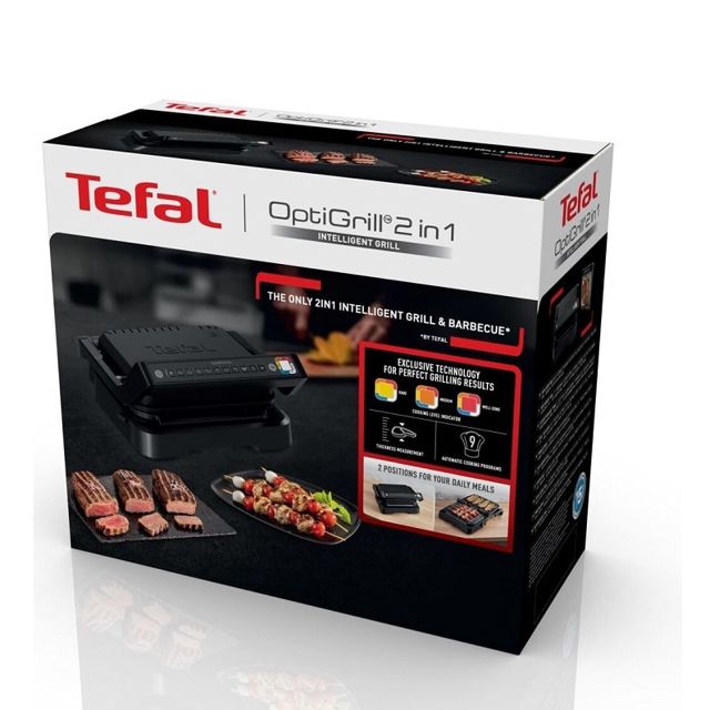 Tefal optigrill 2in1 contact grill GC772810