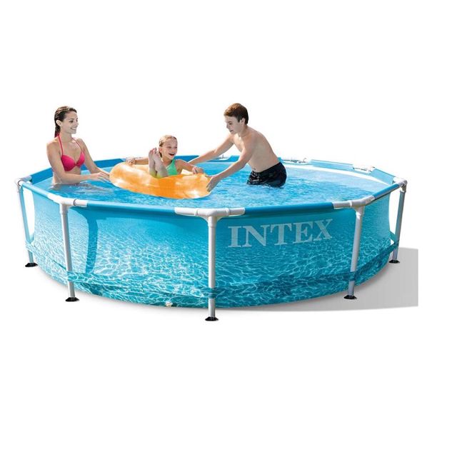 Intex piscine beachside metal 305x76cm 28206