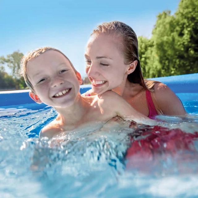 Intex piscine Gonflable Easy Set 396x84cm 28143