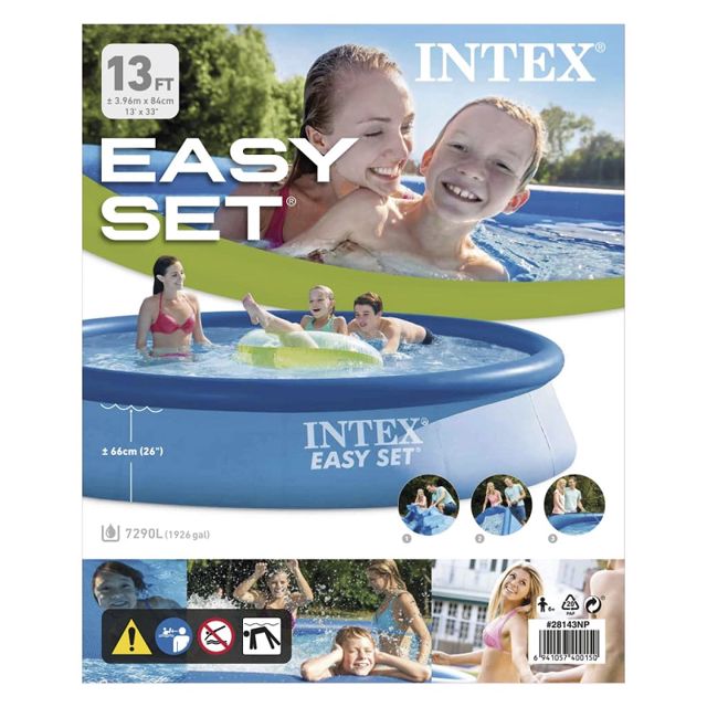 Intex piscine Gonflable Easy Set 396x84cm 28143