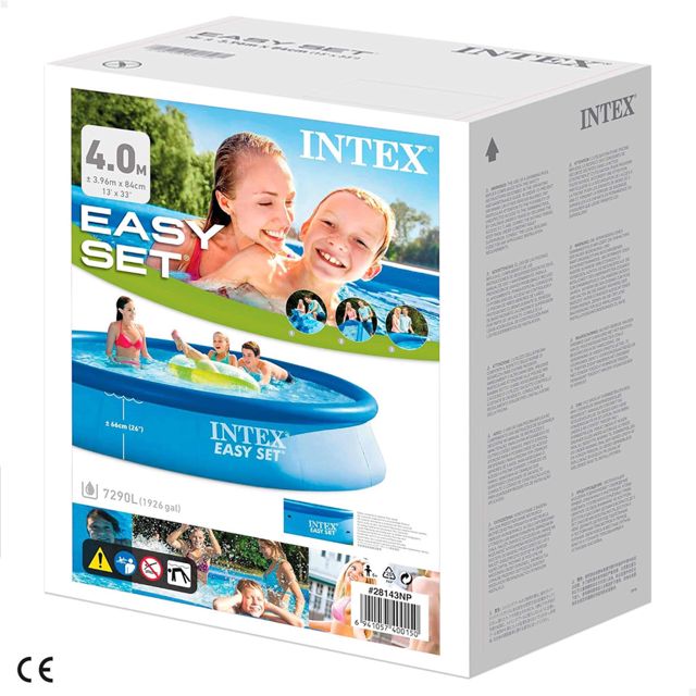 Intex piscine Gonflable Easy Set 396x84cm 28143