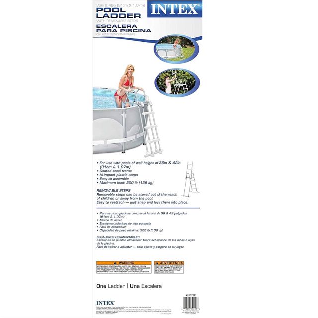 Intex échelle pour piscine 1.07m 28075
