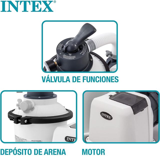 Intex filtre à sable pour piscine 2000l/h 26642
