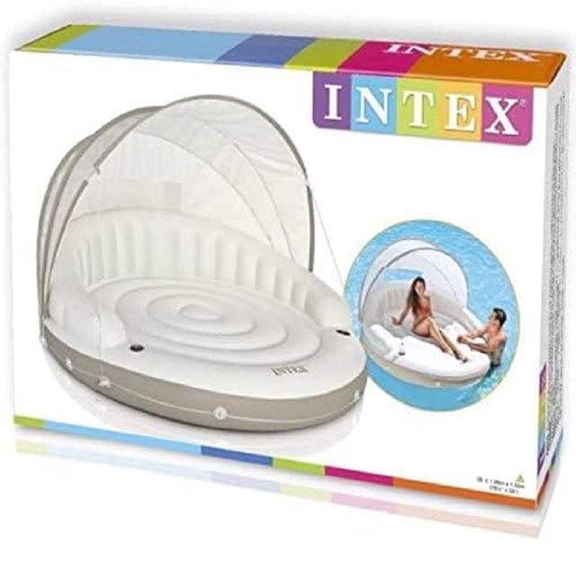 Intex lounge caraïbes pour piscine et sol 58292