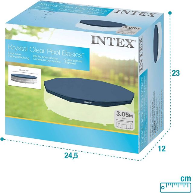 Intex bâche de protection pour piscine 3.05m 28030