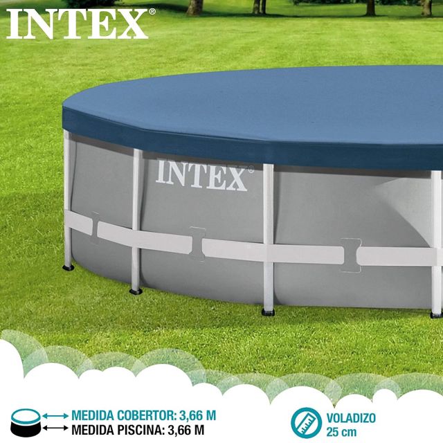Intex bâche de protection pour piscine3.66m 28031