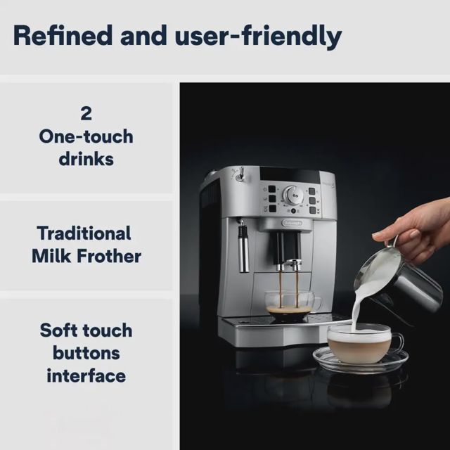 DeLonghi Magnifica S ECAM22.110.SB Café Broyeur