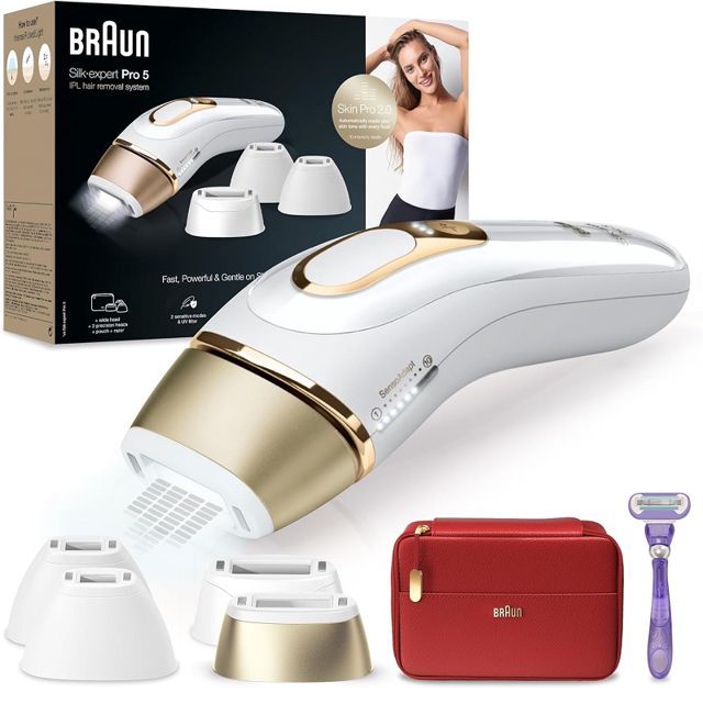Braun épilateur ipl silk expert pro5 PL5387