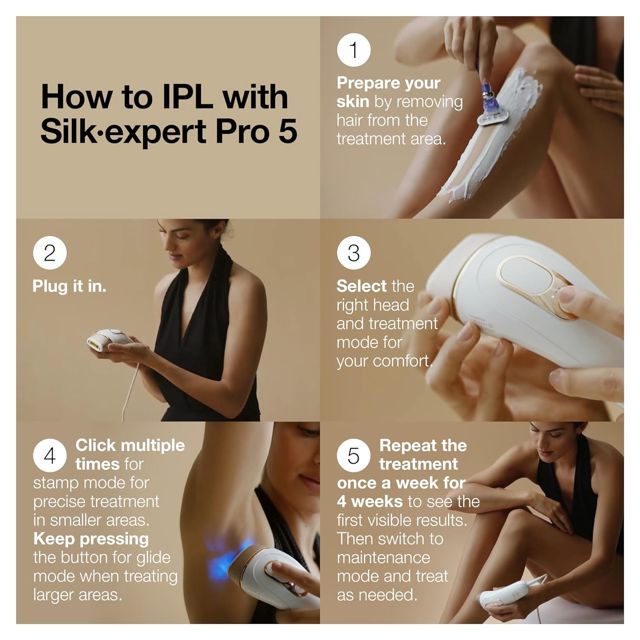 Braun épilateur ipl Silk expert Pro 5 PL5157
