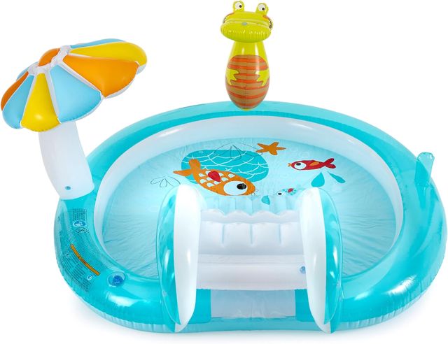 Intex piscine aire de jeux gonflable Alligator 57165