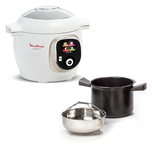 Moulinex Cookeo Blanc 180 recettes CE85BA10