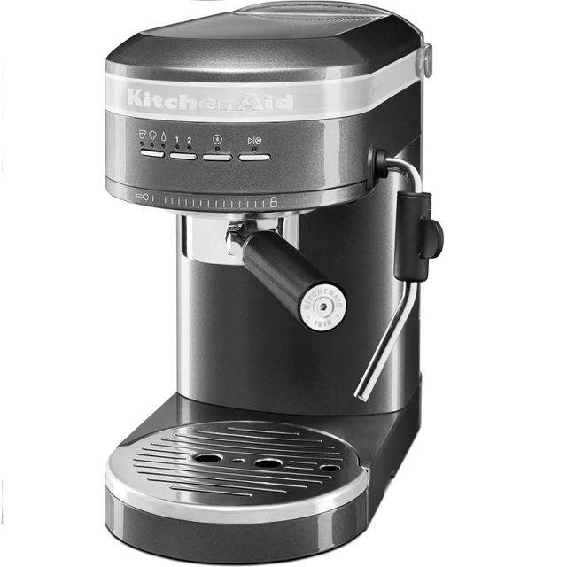 KitchenAid cafétiere artisan gris étain 5KES6503EMS