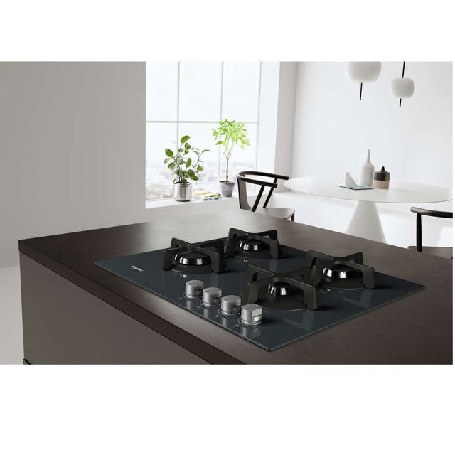 Whirlpool plaque encastrable en verre GOR 616/MR