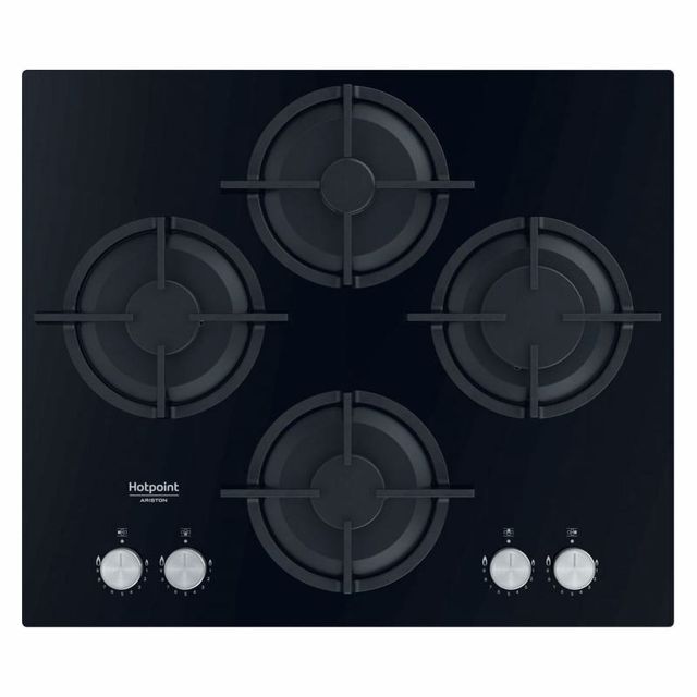 Ariston plaque cuisson au gaz 4 feux GS 61S/BK