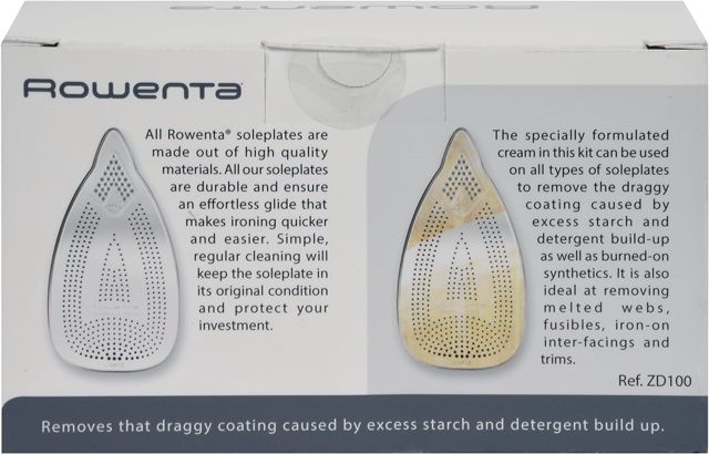 Rowenta kit nettoyant semelle fer à repasser ZD100D1 (pièce)