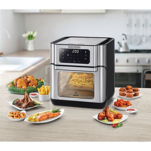 Black & Decker air fryer friteuse four 12L AOF100-B5