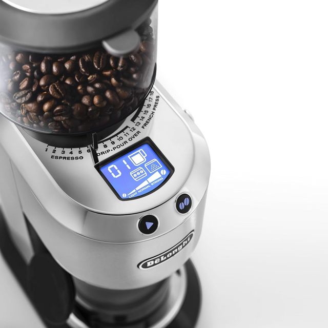Delonghi moulin à café  inoxydable Dedica KG521M