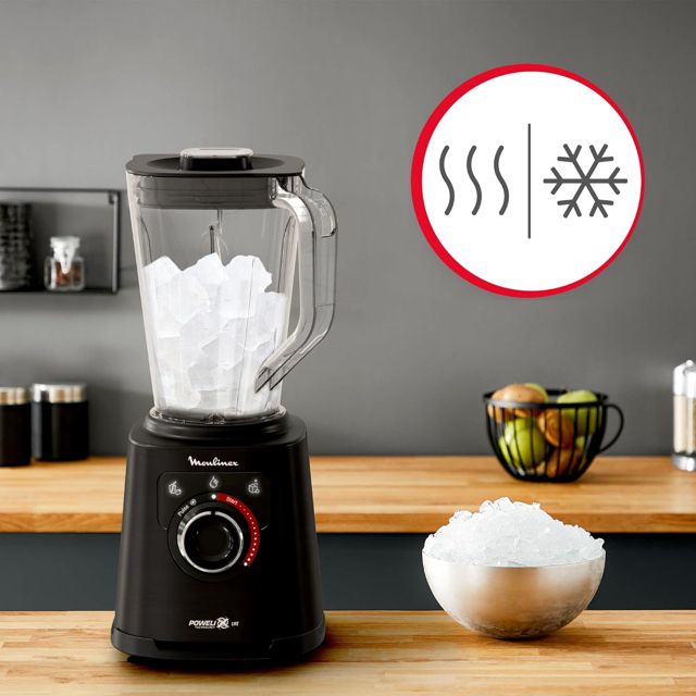 Moulinex blender Perfect Mix+ en verre 1200w LM88A8
