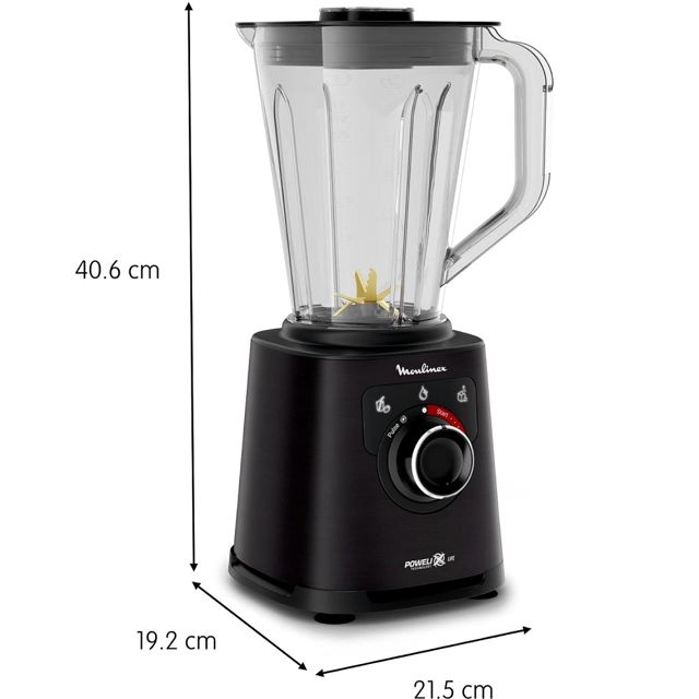 Moulinex blender Perfect Mix+ en verre 1200w LM88A8