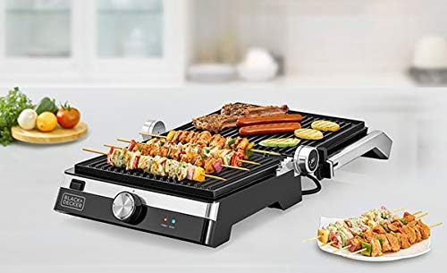Black&Decker grill panineuse 2000 watts CG2000-B5