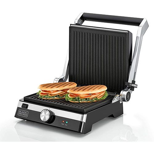 Black&Decker grill panineuse 2000 watts CG2000-B5
