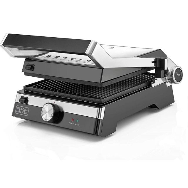 Black&Decker grill panineuse 2000 watts CG2000-B5
