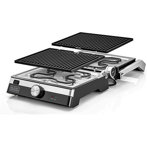 Black&Decker grill panineuse 2000 watts CG2000-B5