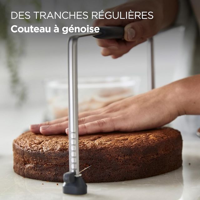 Kenwood kit de décoration pâtisserie en acier kwsd100