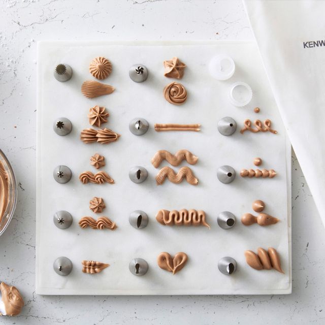 Kenwood kit de décoration pâtisserie en acier kwsd100
