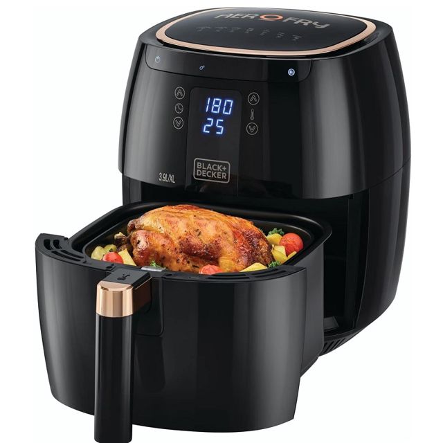 Black&Decker airfryer friteuse digital 1500w 5.5L AF5539-B5