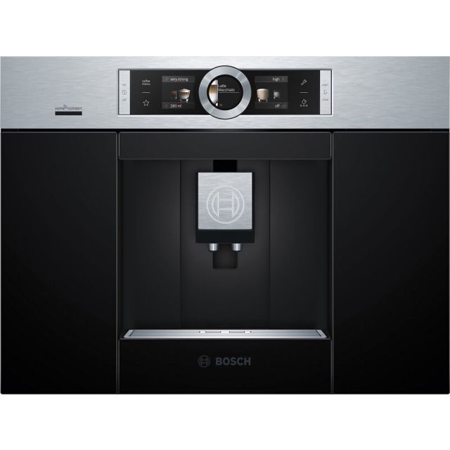 Bosch cafetière série 8 encastrable inox CTL636ES6