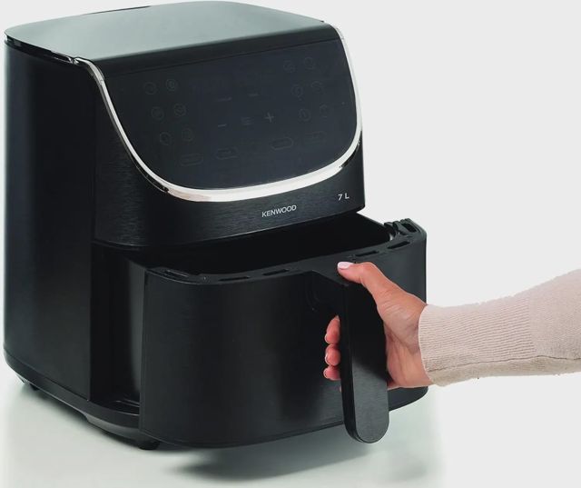Kenwood airfryer friteuse digital 7L 1800W HFM80.000SS