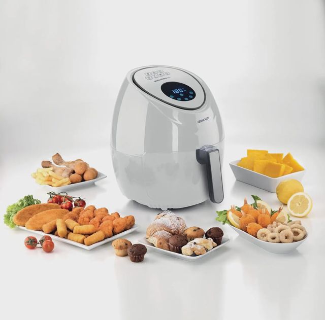 Kenwood friteuse airfryer 1500W 3.8L Blanc Hfp30.000 Wh