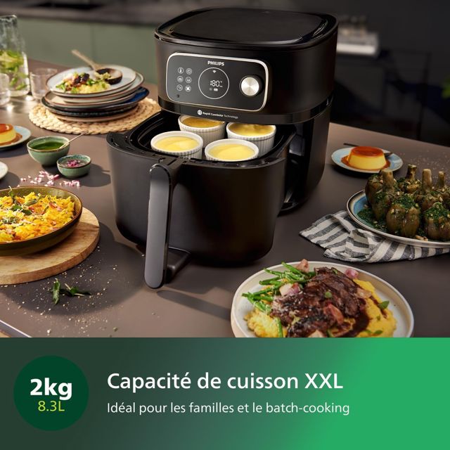 Philips friteuse serie7000 wifi 2200W 8.3l hd 9880/90