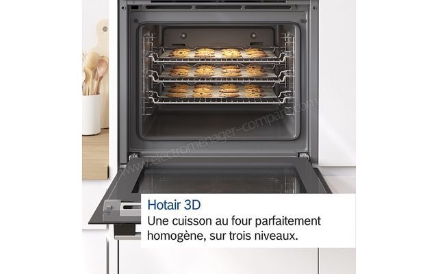 Bosch four encastrable Série 4 pyrolye HBA372ES0