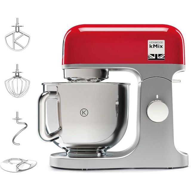 Kenwood robot pâtissier rouge 1000w 5L KMX750RD