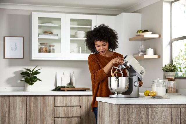 Kenwood petrin avec bol inoxydable 1000w kmx750cr