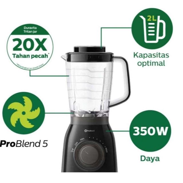 Philips mixeur pro blender 550W HR2141/92