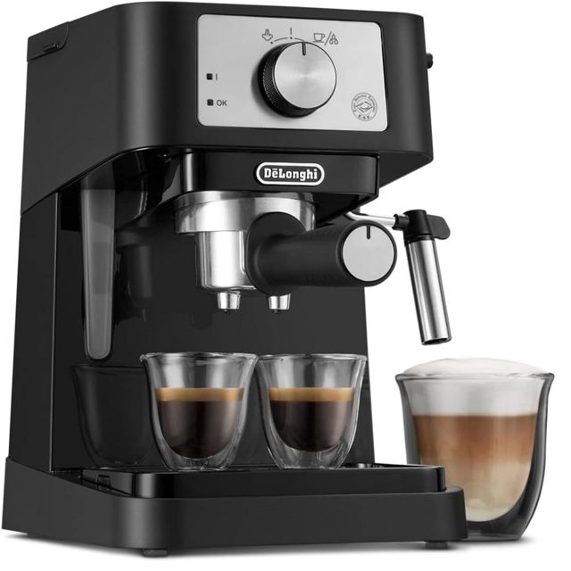 Delonghi stilosa cafétière avec mousseur EC260.BK
