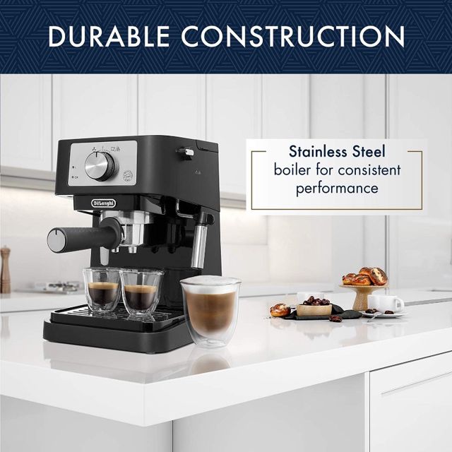 Delonghi stilosa cafétière avec mousseur EC260.BK