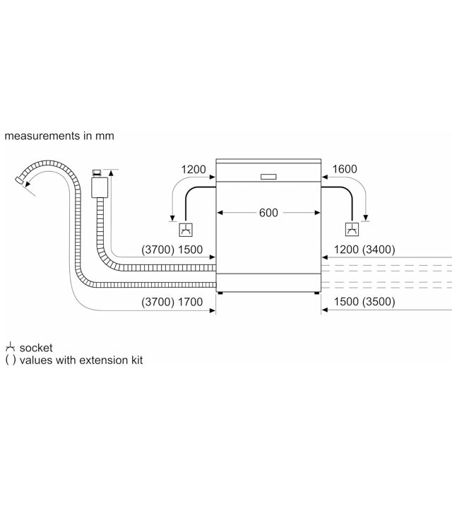 Bosch lave vaisselle pose libre série6 sms6tci00e