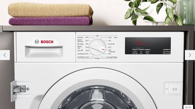 Bosch machine à laver encastrable série6 wiw24348ff