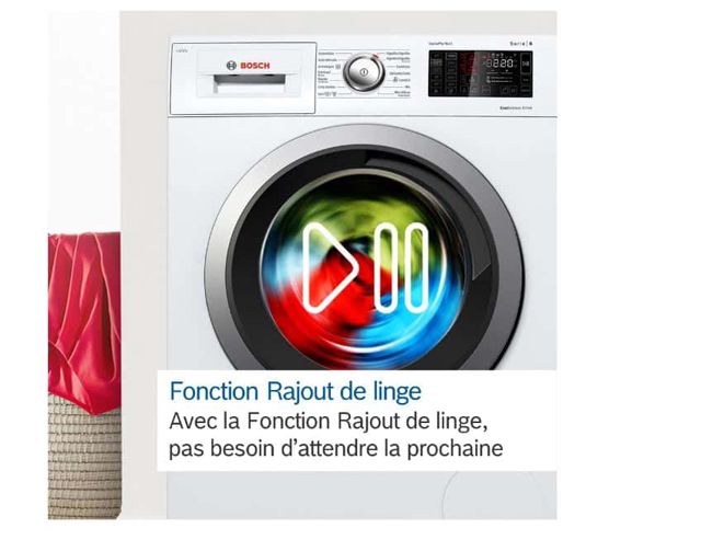 Bosch machine à laver encastrable série6 wiw24348ff